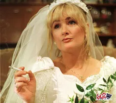 کارولین اهرن Caroline Aherne بازیگر زن و کمدین معروف انگل