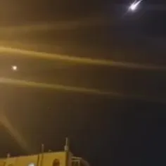 🔻ستاره باران تل آویو با موشک های ایرانی 