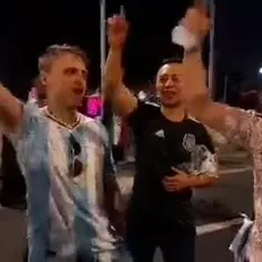 شعار «یاعلی مددِ» هواداران آرژانتینی‌ در حمایت از تیم ملی