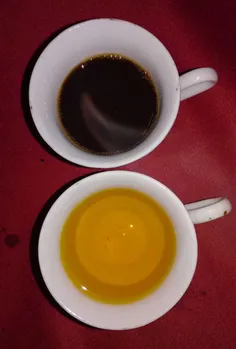 نوشیدنی قهوه و زعفران