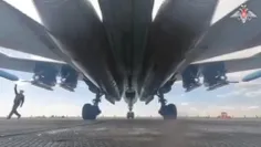 🔺یک جنگنده بمب افکن Su-34 نیروی هوافضای روسیه با چهار بمب
