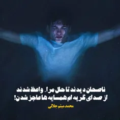 ناصحان دیدند تا حال مرا ، واعظ شدند...