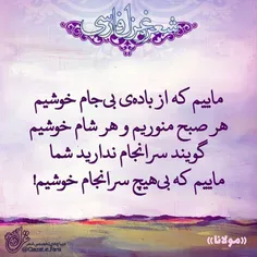 من غصه را شادی کنم