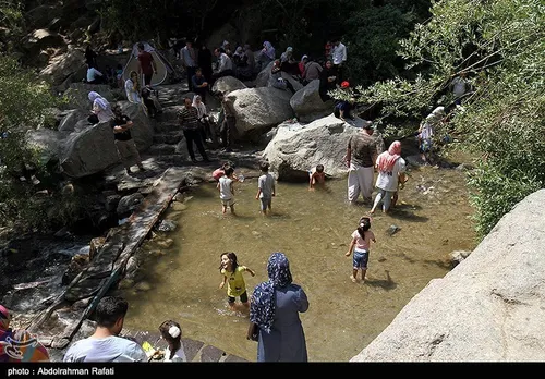 آبشار گنج نامه همدان