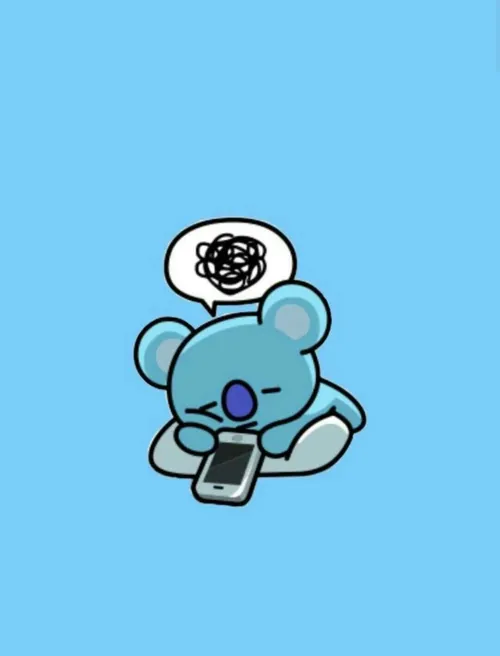 این وضعیت فعلی منه.!👋  bt21