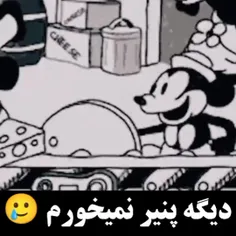 دیگه آسمون به زمین بیاد لب به پنیر نمی‌زنم⁦⟵⁠(⁠o⁠_⁠O⁠)⁠ ⁩