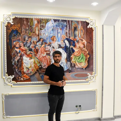نقاشی اروپایی ،نقاشی دیواری مشهد