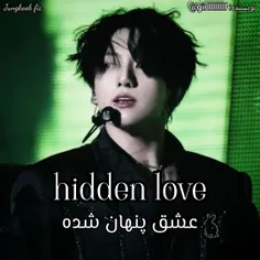 hidden love                                                              عشق پنهان شده