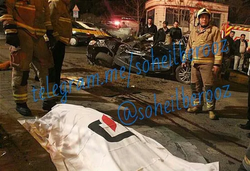 واژگونی مرگبار تویوتا در بلوار ارتش