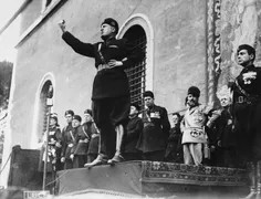 #بنیتو_موسولینی ، بنیانگذار مکتب #فاشیسم و حاکم #ایتالیا 