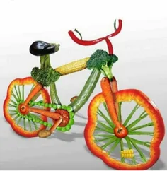 دوچرخه سبزیجات ...