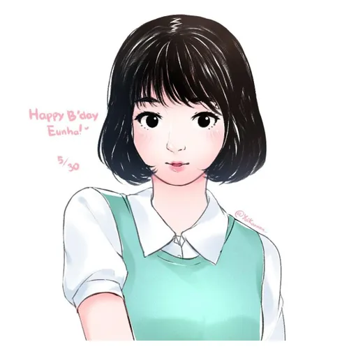 fan art eunha melikaam 😍 😍 😍 😍 😍