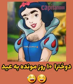 سیندرالا هم از هم اکنون به استقبالِ سالِ نو رفته 😍 😅