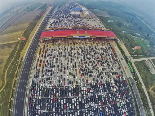 ترافیک عظیم پکن چین