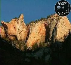 تصویر کوهی به شکل گربه در کوهستانهای اوکراین...