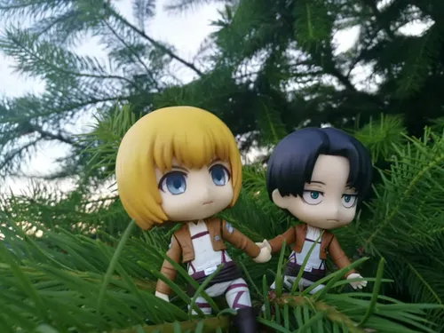 fantasy action figure aot ships chibi kawaii Levi アルミン