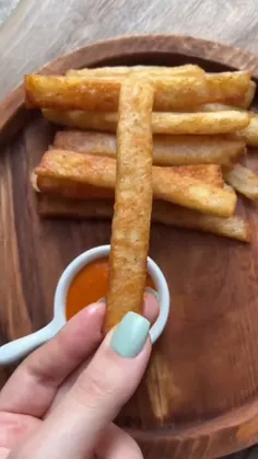 سیب زمینی‌های ترد🍟