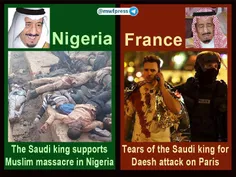 پادشاه عربستان از کشتار مسلمانان نیجریه حمایت کرد . . . 