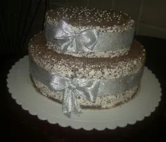 کیک تولد بابا حمیدم چه کردم:)