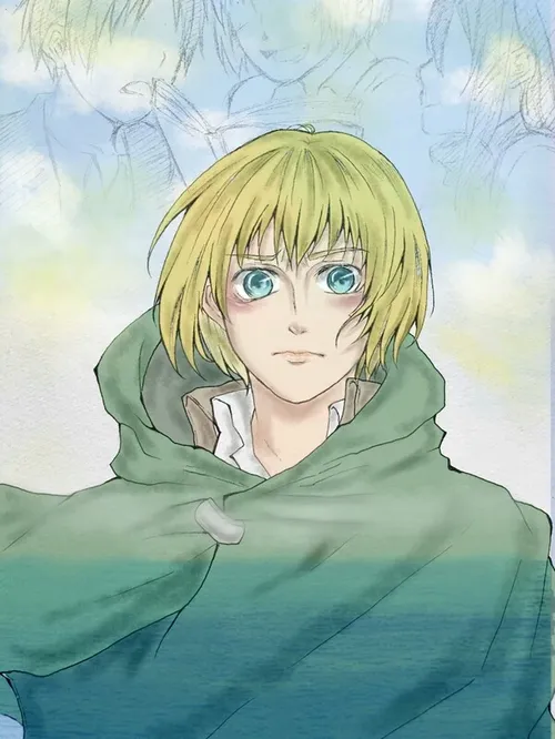 armin arlert attack fan art