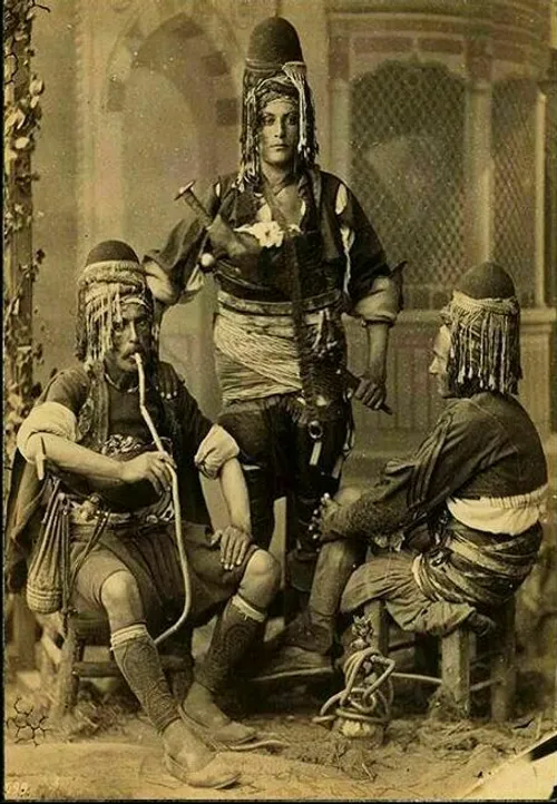 پرتره ای جالب و ناب از پوشش سربازان عثمانی در یک قرن پیش!