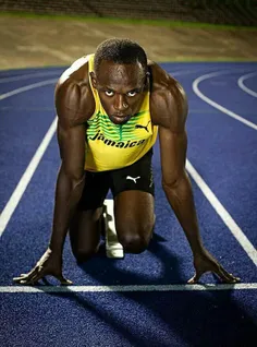 یوسین بولت جامائیکایی در 3 المپیک گذشته مجموعا کمتر از 2 