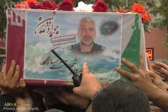 تشییع اولین شهید مدافع حرم بندرانزلی 