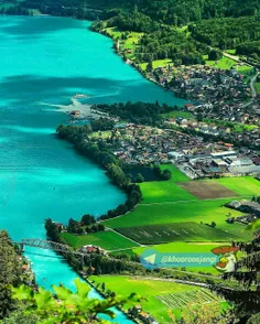شهر زیبای بویگن در#سوئیس با مناظری دیدنی