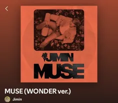 آلبوم MUSE (WONDER ver.) جیمین در پلتفرم‌های مختلف منتشر 