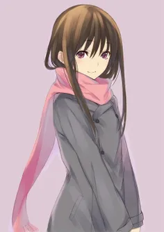 #anime #noragami #hyouri #girl #wallpaper #profile #cute 