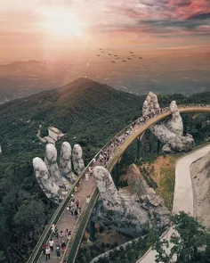 از زیباترین پل های جهان پل دانانگ در ویتنام است.👌