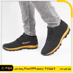 🎁 نیم بوت مردانه مشکی CK مدل Behdad