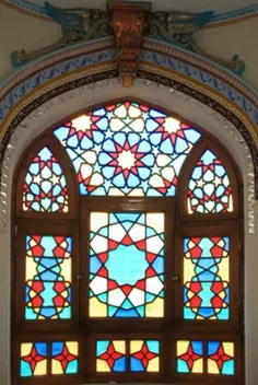 نمونه ای از هنر ایرانی در عمارت کوشک