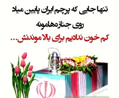 کم خون ندادیم برای بالا موندن پرچم وطنمون