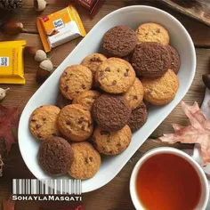 کوکی شکلات چیپسی 🍪 🍪 🍪 