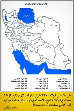 ⚠ ️آب کم نیست شعور برخی مدیران کم است!