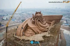 ساخت بزرگترین#مجسمه_برنزی جهان در چین 