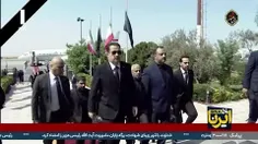 ورود مقامات عراقی برای حضور در مراسم تشییع پیکر شهدای خدم