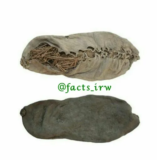کفش آرنی قدیمی ترین کفش چرمی در دنیا پیدا شده در یک غار د