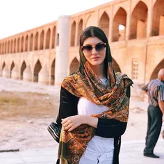 نمایی زیبا از سی و سه پل اصفهان 😘
