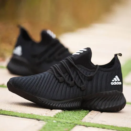 👟 کفش مردانه Adidas مدل VERISA (تمام مشکی) - خاص باش مارک