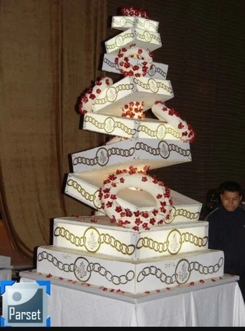 زیباترین کیک عروسی در دنیا