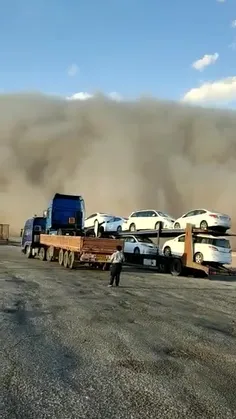 طوفان شن کرمان