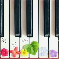 زندگی مثل پیانو می‌مونه🎹 