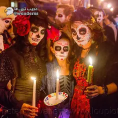 جشن روز مردگان در مکزیک اول نوامبر است و مراسمی در تضاد ب
