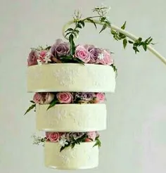 لاکچری ترین #کیک_عروسی را داشته باشید😋 🎂  