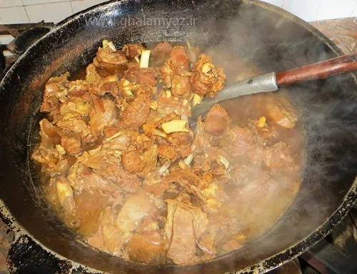 خورش بلند آواه یخنی درگزی