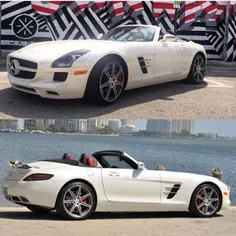 The #Mercedes SlS AMG Roadster is Fast , Aggressive , Fun