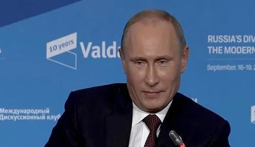 پوتین رئیس جمهوری روسیه گفت: آمریکا با ادعای تهدید بودن ا