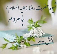 امام رضا علیه‌السلام برخاست و به اندرون خانه رفت